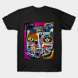 Cat Face Art T-Shirt